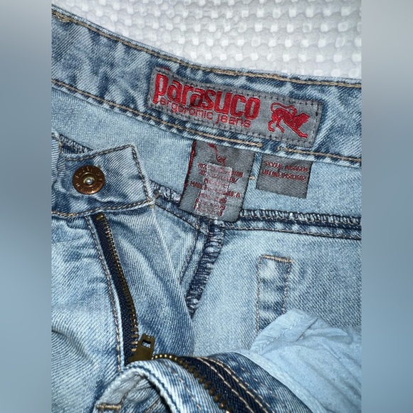 Light wash flare parasuco low waist jeans - Picture 2 of 6